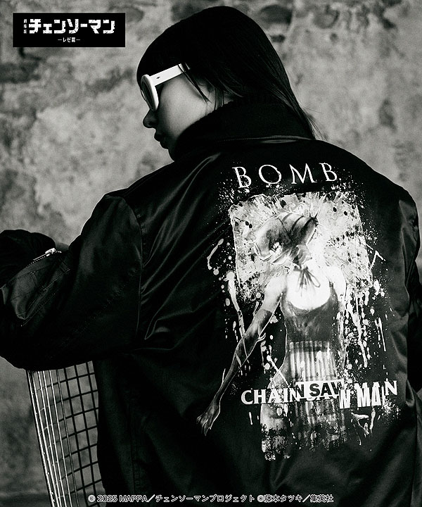 glamb×劇場版『チェンソーマン レゼ篇』glamb グラム Bomb Bomber Jacket atfjkt_14