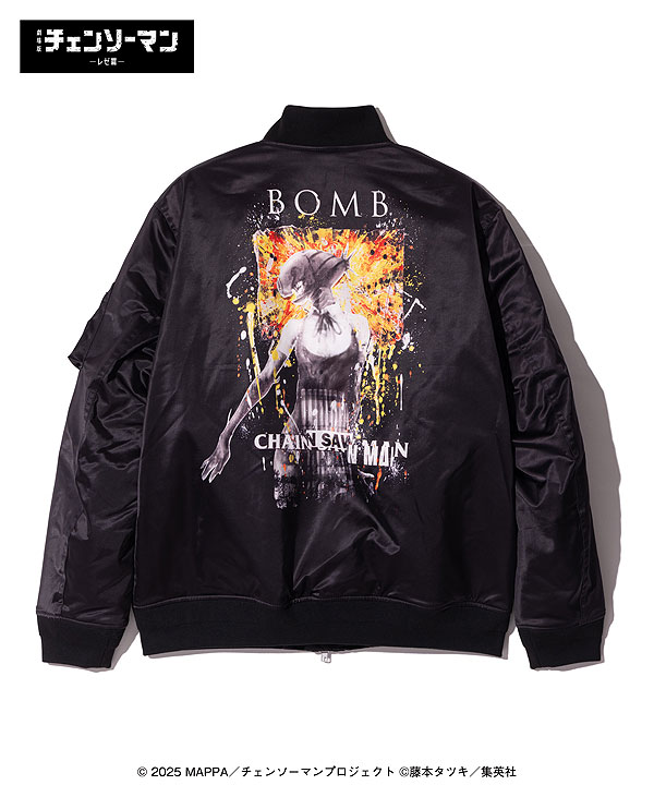 glamb×劇場版『チェンソーマン レゼ篇』glamb グラム Bomb Bomber Jacket atfjkt_16