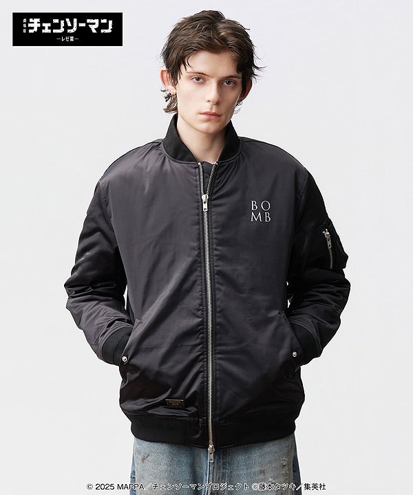 glamb×劇場版『チェンソーマン レゼ篇』glamb グラム Bomb Bomber Jacket atfjkt_1
