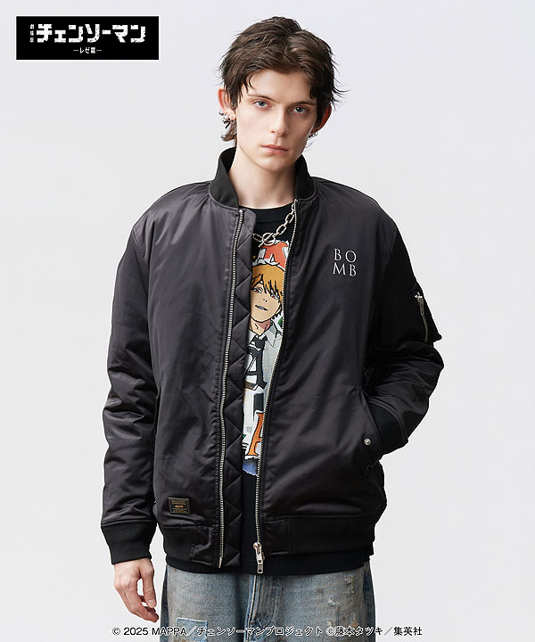 glamb×劇場版『チェンソーマン レゼ篇』glamb グラム Bomb Bomber Jacket atfjkt_5