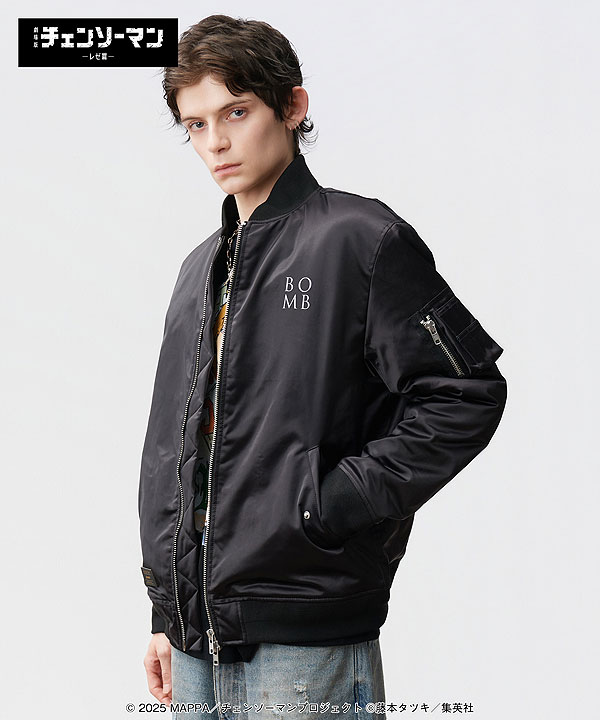glamb×劇場版『チェンソーマン レゼ篇』glamb グラム Bomb Bomber Jacket atfjkt_7