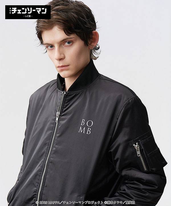glamb×劇場版『チェンソーマン レゼ篇』glamb グラム Bomb Bomber Jacket atfjkt_8