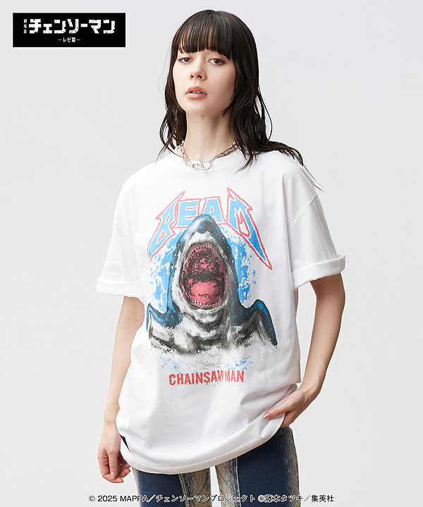 glamb×劇場版『チェンソーマン レゼ篇』glamb グラム Beam T-shirt atftps_2