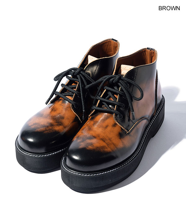 glamb グラム Four Holes Chukka Boots ブーツ atfaccの通販はau PAY