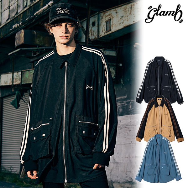 2025 春 先行予約 2月下旬〜3月上旬入荷予定  glamb グラム 4XL Raglan Jersey Shirt  シャツ atftpsの通販は