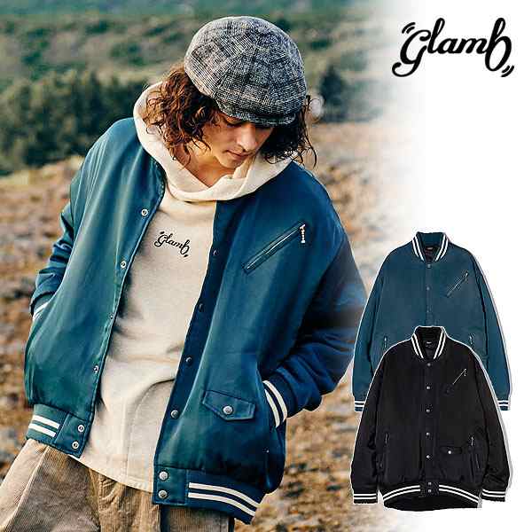 2024 冬 先行予約 11月下旬〜12月上旬入荷予定 glamb グラム Zip Pocket Stadium Jumper ジャケット atfjkt