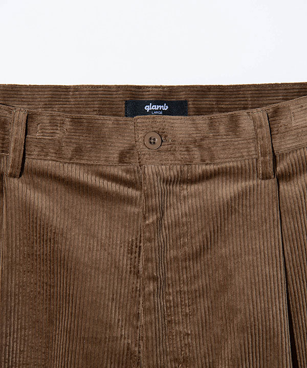 20％OFF SALE セール glamb グラム Tuck Corduroy Pants パンツ atfpts_11