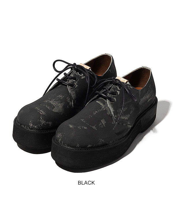 2026 春 先行予約 3月下旬〜4月上旬入荷予定 glamb グラム Aged Three Hole Shoes シューズ 送料無料 キャンセル不可 atfacc_1