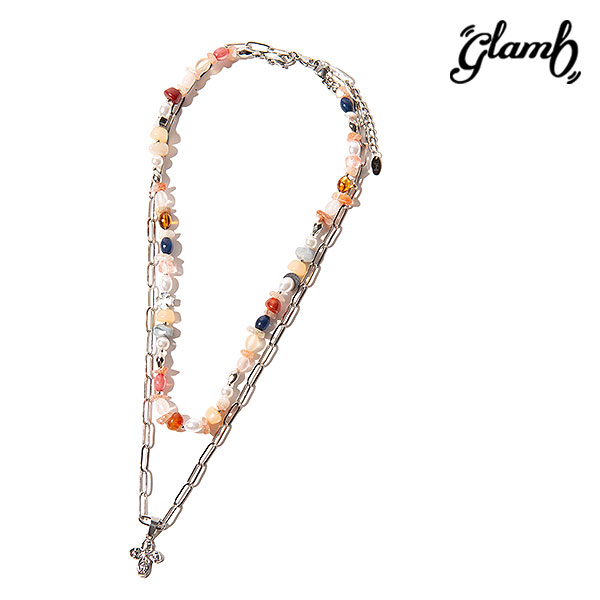 2026 春 先行予約 3月下旬〜4月上旬入荷予定 glamb グラム Multi Material Necklace ネックレス 送料無料 キャンセル不可 atfacc