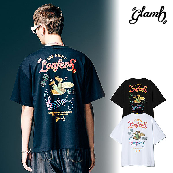 2026 春 先行予約 2月上旬〜中旬入荷予定 glamb グラム Loafers Gig T-Shirt Tシャツ 送料無料 キャンセル不可 atftps