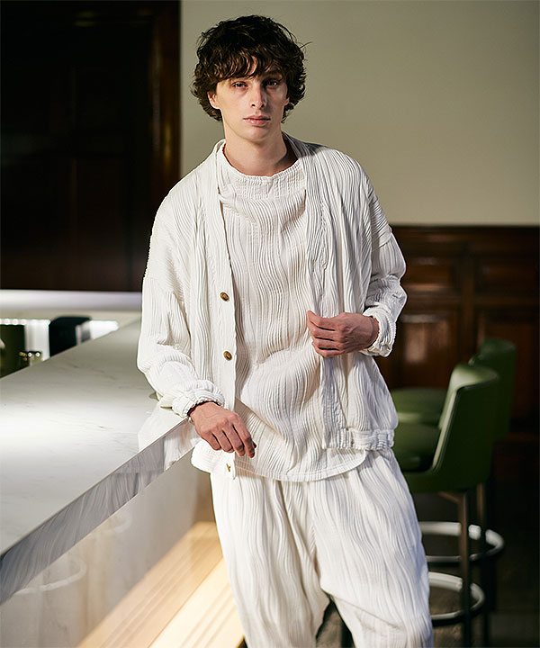 2026 春 先行予約 2月下旬〜3月上旬入荷予定 glamb グラム Willow Crepe Cardigan カーディガン 送料無料 キャンセル不可 atftps_9