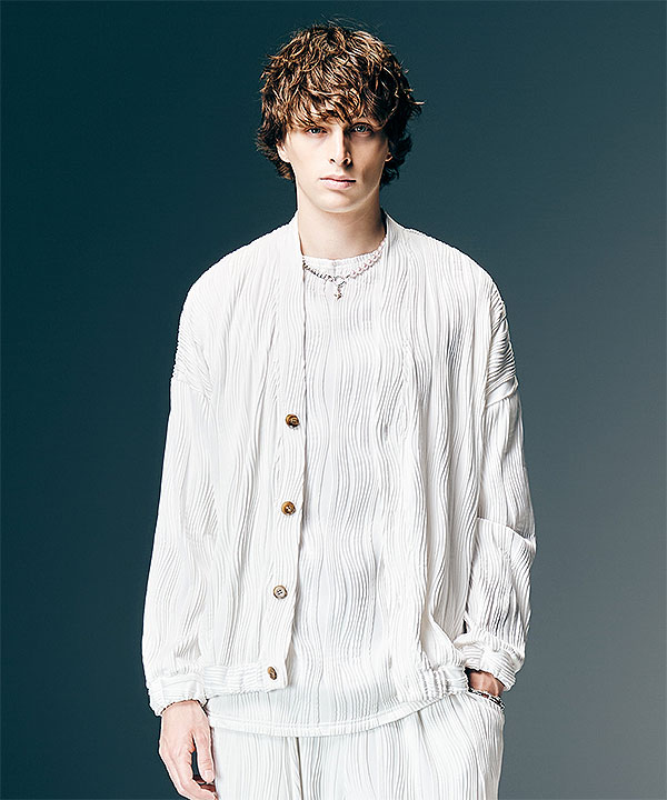 2026 春 先行予約 2月下旬〜3月上旬入荷予定 glamb グラム Willow Crepe Cardigan カーディガン 送料無料 キャンセル不可 atftps_2