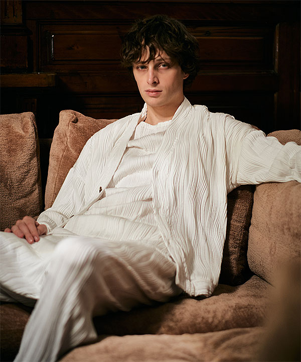 2026 春 先行予約 2月下旬〜3月上旬入荷予定 glamb グラム Willow Crepe Cardigan カーディガン 送料無料 キャンセル不可 atftps_8