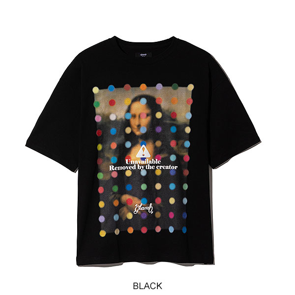 2026 春 先行予約 2月上旬〜中旬入荷予定 glamb グラム Unavailable Art T-Shirt Tシャツ 送料無料 キャンセル不可 atftps_9