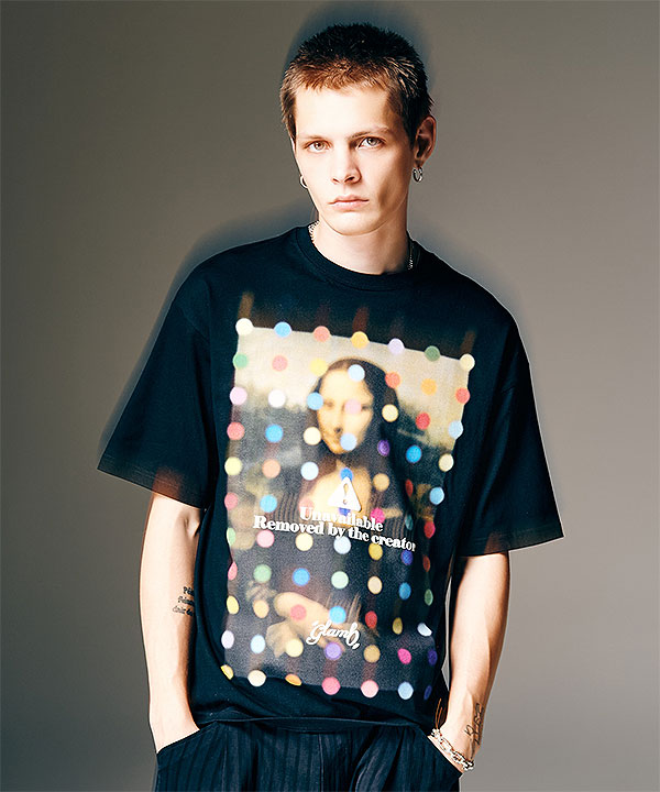 2026 春 先行予約 2月上旬〜中旬入荷予定 glamb グラム Unavailable Art T-Shirt Tシャツ 送料無料 キャンセル不可 atftps_1
