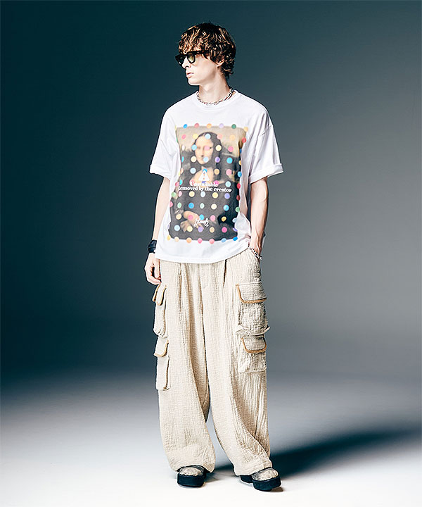 2026 春 先行予約 2月上旬〜中旬入荷予定 glamb グラム Unavailable Art T-Shirt Tシャツ 送料無料 キャンセル不可 atftps_3