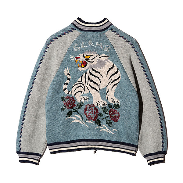 2026 春 先行予約 3月上旬〜中旬入荷予定 glamb グラム White Tiger Knit