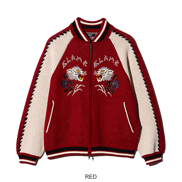 glamb グラム White Tiger Knit Ska Jumper ジャケット 送料無料 