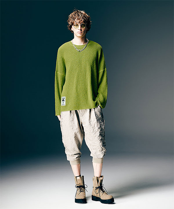 2026 春 先行予約 3月上旬〜中旬入荷予定 glamb グラム Crinkle Sarrouel Pants パンツ 送料無料 キャンセル不可 atfpts_14