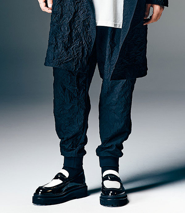 2026 春 先行予約 3月上旬〜中旬入荷予定 glamb グラム Crinkle Sarrouel Pants パンツ 送料無料 キャンセル不可 atfpts_1