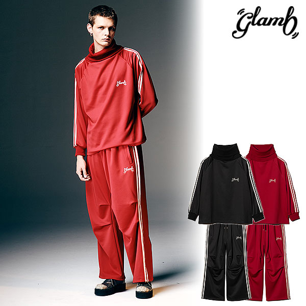 2026 春 先行予約 2月下旬〜3月上旬入荷予定 glamb グラム Turtleneck Jersey Set Up セットアップ 送料無料 キャンセル不可 atfset