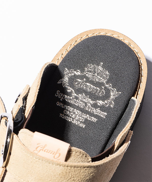 2026 夏 先行予約 6月中旬〜下旬入荷予定 glamb グラム Cow Suede Clog Sandals カウスエードクロッグサンダル キャンセル不可 atfacc_15