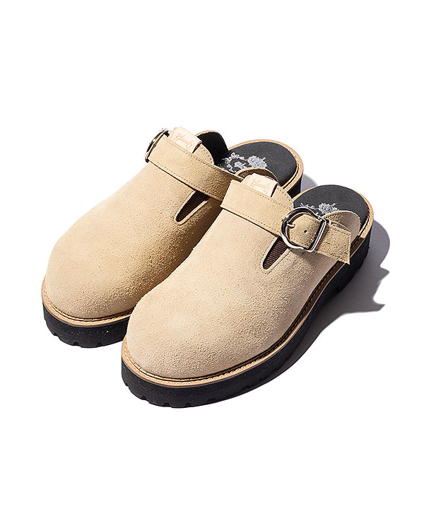 2026 夏 先行予約 6月中旬〜下旬入荷予定 glamb グラム Cow Suede Clog Sandals カウスエードクロッグサンダル キャンセル不可 atfacc_1