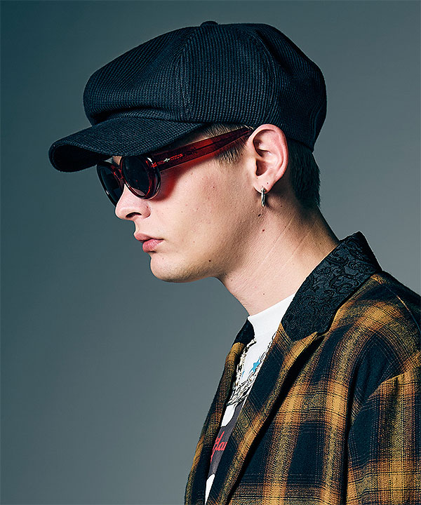 2026 夏 先行予約 6月中旬〜下旬入荷予定 glamb グラム Deformed Casquette キャスケット 送料無料 キャンセル不可 atfcap_5