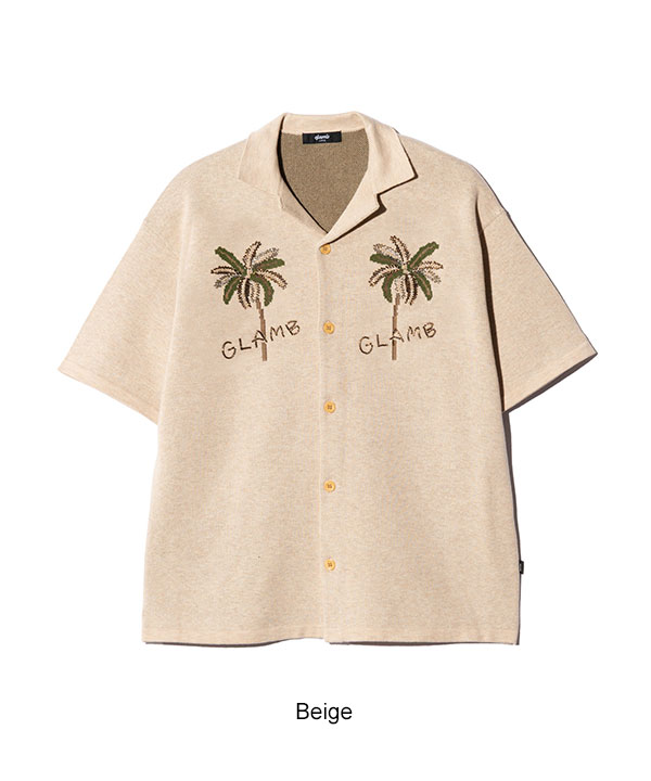 2026 夏 先行予約 6月中旬〜下旬入荷予定 glamb グラム Resort Beads Shirt シャツ リゾートビーズシャツ キャンセル不可 atftps_14