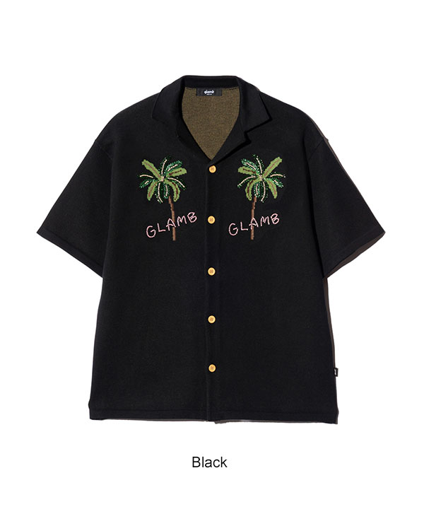 2026 夏 先行予約 6月中旬〜下旬入荷予定 glamb グラム Resort Beads Shirt シャツ リゾートビーズシャツ キャンセル不可 atftps_15