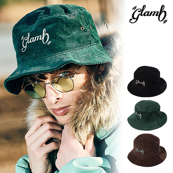 2026 冬 先行予約 11月下旬〜12月上旬入荷予定 glamb グラム Cinematic Corduroy Bucket Hat ハット 送料無料 キャンセル不可 atfcap