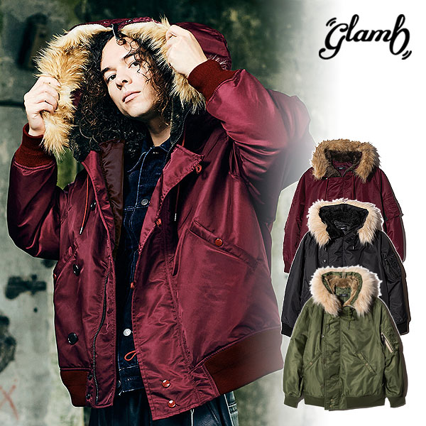 2026 冬 先行予約 1月上旬〜中旬入荷予定 glamb グラム Luxe Flight Jacket ジャケット フライトジャケット キャンセル不可 atfjkt 41,470円