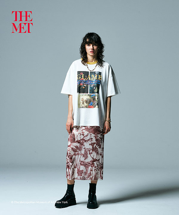 glamb×THE MET glamb グラム THE MET Trim CS メンズ Tシャツ コラボ 送料無料 atftps_11