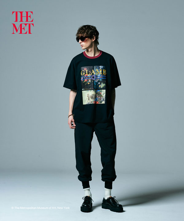 glamb×THE MET glamb グラム THE MET Trim CS メンズ Tシャツ コラボ 送料無料 atftps_15