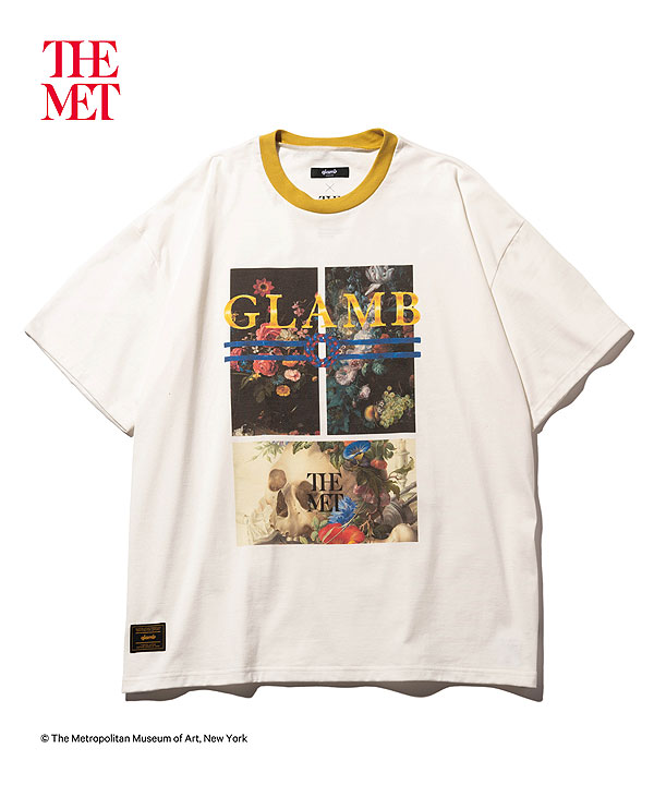glamb×THE MET glamb グラム THE MET Trim CS メンズ Tシャツ コラボ 送料無料 atftps glamb×THE MET glamb グラム THE MET Trim CS メンズ Tシャツ コラボ