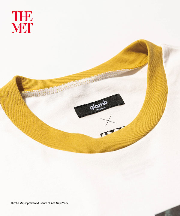 glamb×THE MET glamb グラム THE MET Trim CS メンズ Tシャツ コラボ 送料無料 atftps_6