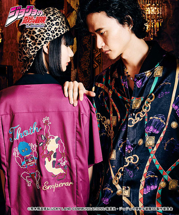 glamb×ジョジョの奇妙な冒険 3部 glamb グラム Jotaro Jacket メンズ ジャケット コラボ atfjkt_12