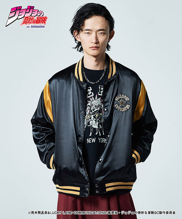 glamb×ジョジョの奇妙な冒険 3部 glamb グラム Jotaro Jacket メンズ ジャケット コラボ atfjkt_1