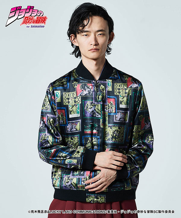 glamb×ジョジョの奇妙な冒険 3部 glamb グラム DIO Ska Jumper メンズ ジャケット コラボ atfjkt glamb×ジョジョの奇妙な冒険 3部 glamb グラム DIO Ska Jumper メンズ