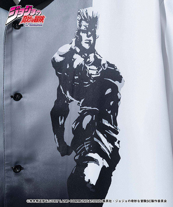 glamb×ジョジョの奇妙な冒険 3部 glamb グラム Jean Pierre Polnareff Shirt メンズ シャツ atftps_11