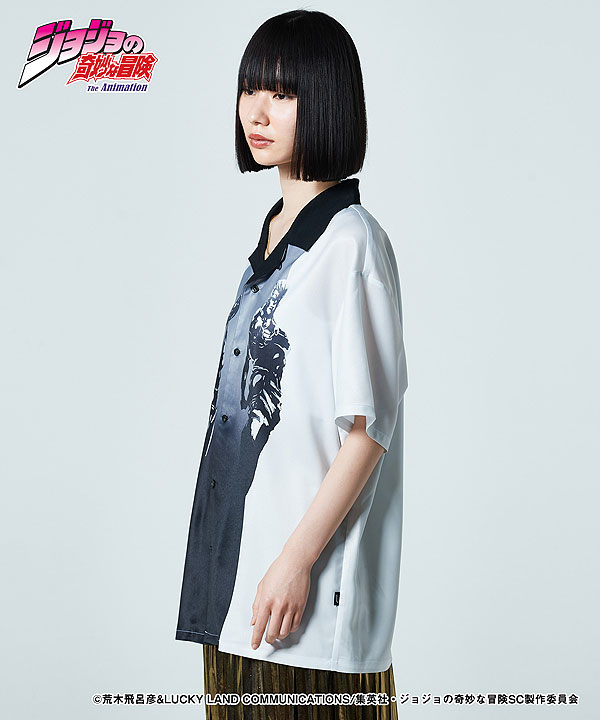 glamb×ジョジョの奇妙な冒険 3部 glamb グラム Jean Pierre Polnareff Shirt メンズ シャツ atftps_4