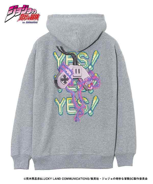 glamb×ジョジョの奇妙な冒険 3部 glamb グラム Joseph Joester Hoodie メンズ パーカー コラボ atftps