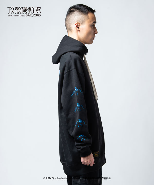 30％OFF SALE セール glamb×攻殻機動隊 SAC_2045 glamb グラム SAC hoodie エスエーシーフーディ メンズ パーカー コラボ 送料無料 ストリート atftps_11