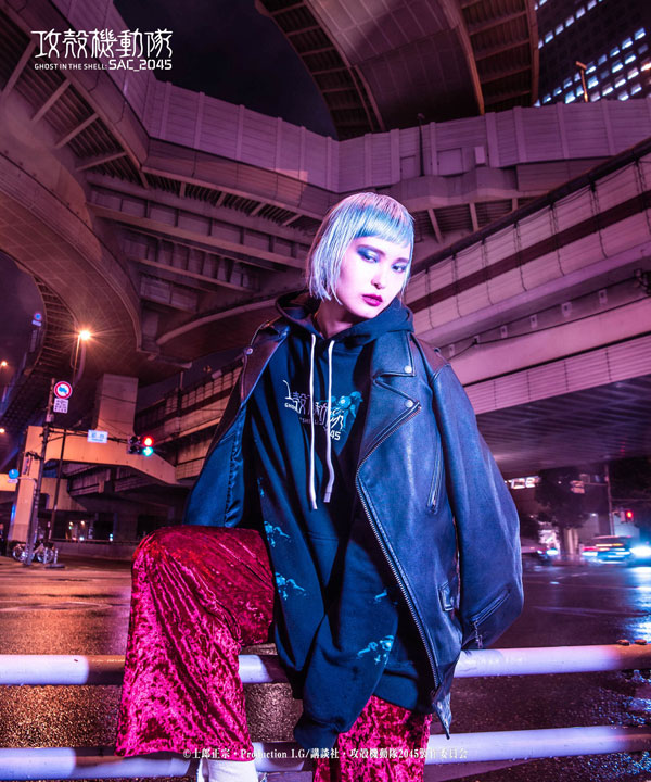 30％OFF SALE セール glamb×攻殻機動隊 SAC_2045 glamb グラム SAC hoodie エスエーシーフーディ メンズ パーカー コラボ 送料無料 ストリート atftps_13