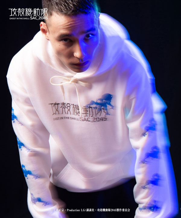 30％OFF SALE セール glamb×攻殻機動隊 SAC_2045 glamb グラム SAC hoodie エスエーシーフーディ メンズ パーカー コラボ 送料無料 ストリート atftps_16