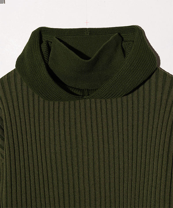 2026 春 先行予約 2月上旬〜中旬入荷予定 glamb グラム Stripe Rib Knit Hoodie パーカー 送料無料 キャンセル不可 atftps_8