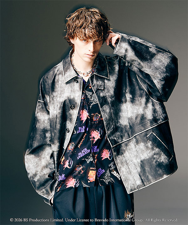 2026 春 先行予約 3月下旬〜4月上旬入荷予定 glamb グラム Black Sabbath Open Collar Shirt シャツ 送料無料 キャンセル不可 atftps_4