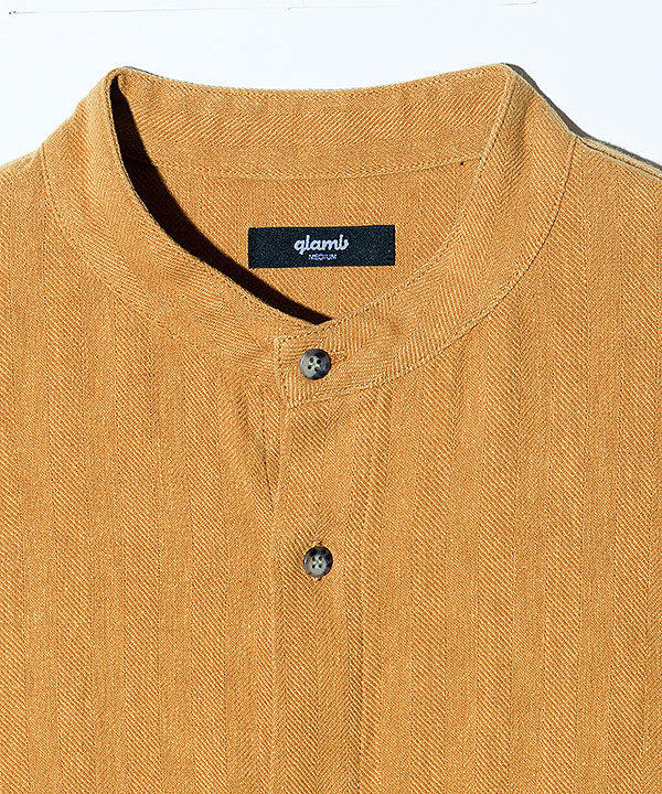 2026 春 先行予約 2月上旬〜中旬入荷予定 glamb グラム Stand Collar Shirt