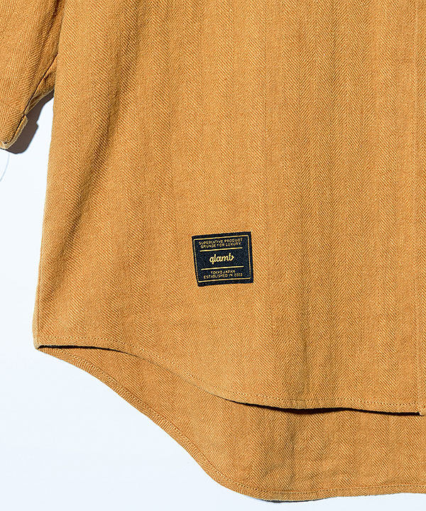 2026 春 先行予約 2月上旬〜中旬入荷予定 glamb グラム Stand Collar Shirt