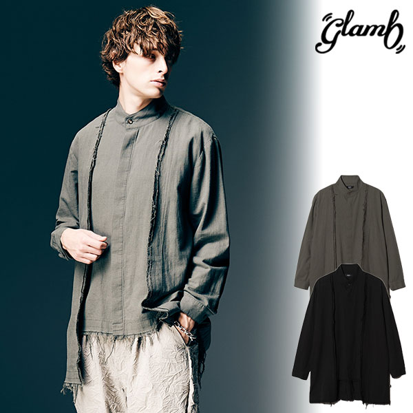 2026 春 先行予約 2月上旬〜中旬入荷予定 glamb グラム Layered Cardigan Shirt シャツ 送料無料 キャンセル不可 atftps